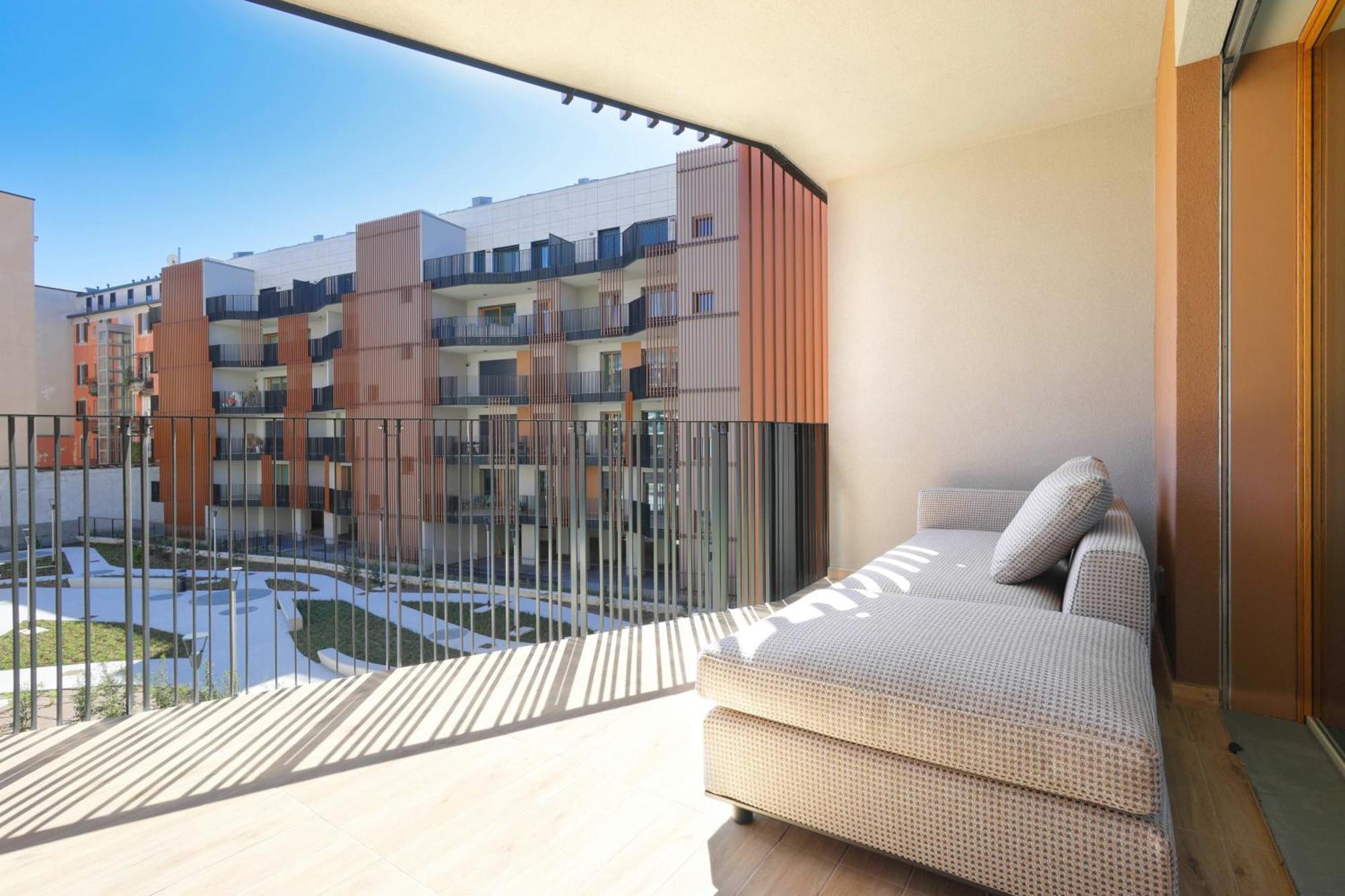 Luxury Apartment Con Terrazza, Palestra, Cowork & Box Privato Milão Exterior foto